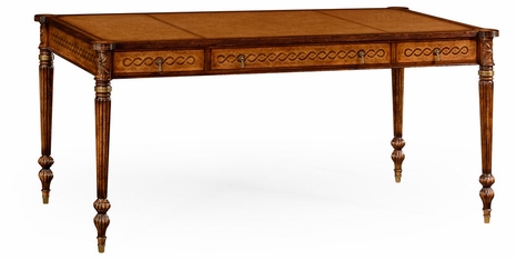 492417 Jonathan Charles Special Order Rope Twist Writing Table