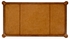 492417 Jonathan Charles Special Order Rope Twist Writing Table