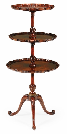 492418 Jonathan Charles Special Order Mahogany Dumb Waiter