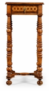 492456 Jonathan Charles Special Order Rope Twist Square Side Table (Small)