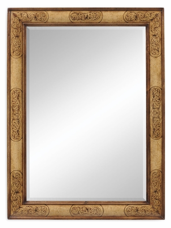 492486 Jonathan Charles La Rochelle Rectangular Seaweed Mirror