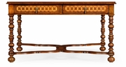 492509-MWC Jonathan Charles Langton Circle Inlay Square Coffee Table