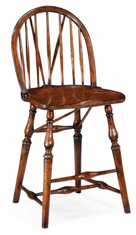 492591 Jonathan Charles Special Order Windsor Style Counter Stool (Side)