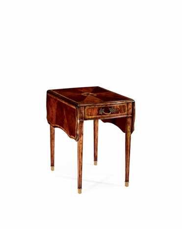 492603 Jonathan Charles Buckingham Regency Mahogany Pembroke Table