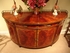 492656 Jonathan Charles Buckingham Large Mahogany Demilune Sideboard