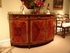 492656 Jonathan Charles Buckingham Large Mahogany Demilune Sideboard