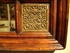 492667 Jonathan Charles Windsor Rectangular Walnut Paneled Mirror With Brass Details