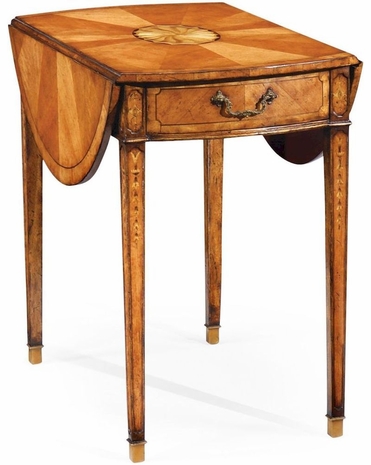 492720 Jonathan Charles Special Order Satinwood Pembroke Table (Large)