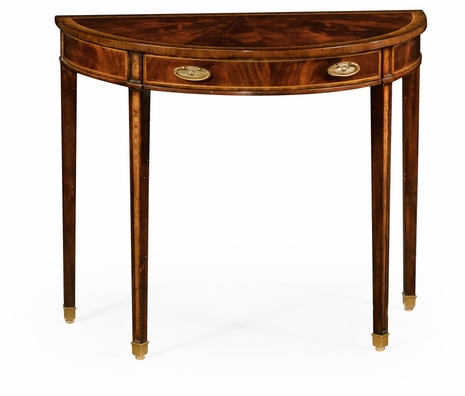 492757-MAH Jonathan Charles George II style mahogany console