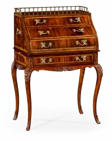 492779 Jonathan Charles Buckingham Mahogany Bonheur Du Jour