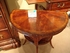 492793 Jonathan Charles Buckingham Three Legged Mahogany Console