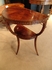 492793 Jonathan Charles Buckingham Three Legged Mahogany Console