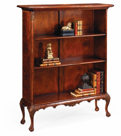 492805-MAH Jonathan Charles Buckingham Low Mahogany Bookcase