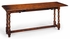 492816 Jonathan Charles Country Farmhouse Walnut Leaf Table