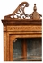 492817-WLL Jonathan Charles Windsor Satinwood Glazed Corner Cabinet