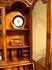 492833 Jonathan Charles Special Order Queen Anne Bureau Cabinet With Glass Doors