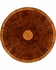 492878-61D Jonathan Charles Special Order 61" Rotary True Extending Mahogany Dining Table
