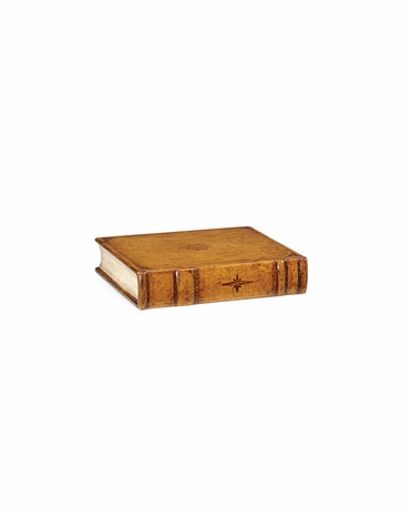 492896 Jonathan Charles Special Order Leather Faux Book Box