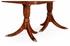 492960-65L-MAH Jonathan Charles Regency dining table (Fixed Top)