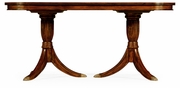 492960-65L-MAH Jonathan Charles Regency dining table (Fixed Top)