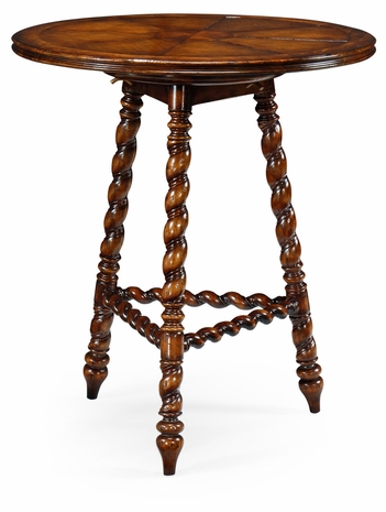 492997 Jonathan Charles Special Order Oyster & Walnut Bar Table