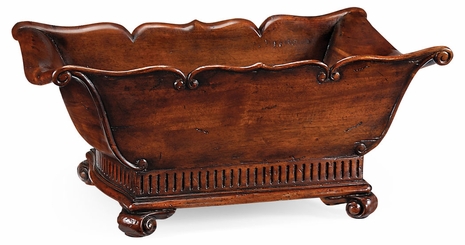 492998-MAH Jonathan Charles Buckingham Mahogany Trough Planter