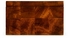 493046 Jonathan Charles Buckingham Drinks Coasters Box With Patchwork Crotch Mahogany Veneer