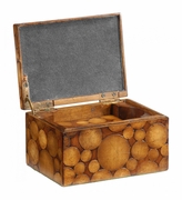 493047 Jonathan Charles Luxe Drinks Coasters Box- Circles
