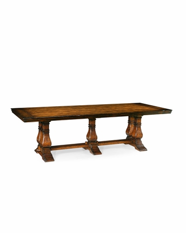 493061 Jonathan Charles Huntingdon Large Walnut Refectory Table