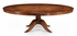 493070 Jonathan Charles Windsor Walnut Extending Circular Dining Table