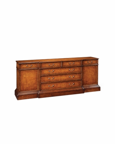 493085 Jonathan Charles Special Order Walnut office Sideboard With Hanging File Storage