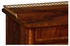 493090-MAH Jonathan Charles Mahogany Bedside Table with Brass Gallery