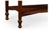493090-MAH Jonathan Charles Mahogany Bedside Table with Brass Gallery