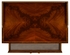 493090-MAH Jonathan Charles Mahogany Bedside Table with Brass Gallery