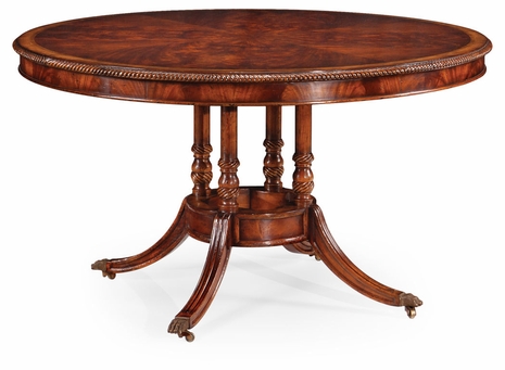 493091-MAH Jonathan Charles Buckingham "Birdcage" Mahogany Centre Table