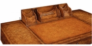 493098 Jonathan Charles La Rochelle Seaweed Marquetry Desk