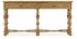 493099-LNO Jonathan Charles Sherwood Oak Chip Carved Natural Oak Console