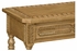 493099-LNO Jonathan Charles Sherwood Oak Chip Carved Natural Oak Console