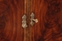 493132 Jonathan Charles Special Order Mahogany Serpentine Two Door Cabinet