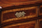 493132 Jonathan Charles Special Order Mahogany Serpentine Two Door Cabinet