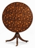 493142 Jonathan Charles Hampton Penwork Style Table (Black)