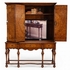 493149 Jonathan Charles La Rochelle Seaweed TV Cabinet With Open Base