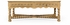 493167-LNO Jonathan Charles Sherwood Oak Natural Oak Tudor Style Square Distressed Coffee Table (52")