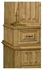 493177-LNO Jonathan Charles Sherwood Oak Linenfold Natural Oak Tv Cabinet