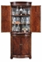 493182-MAH Jonathan Charles Buckingham Mahogany Curved Corner Drinks Cabinet