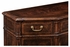 493190-ACW Jonathan Charles Tribeca Starburst Dark Walnut Side Cabinet