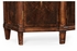 493190-ACW Jonathan Charles Tribeca Starburst Dark Walnut Side Cabinet