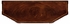493190-MAH Jonathan Charles Starburst Mahogany Side Cabinet