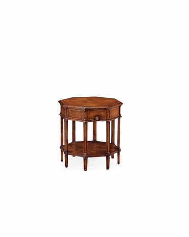 493191 Jonathan Charles Windsor Starburst Octagonal Side Table