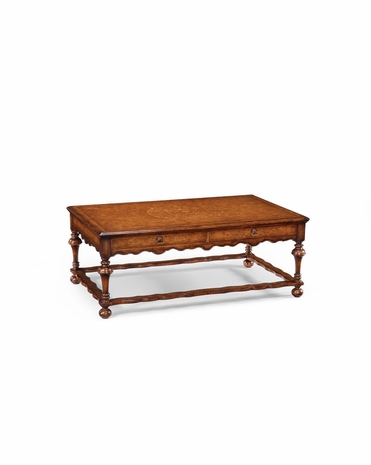 493197 Jonathan Charles La Rochelle Rectangular Seaweed Coffee Table